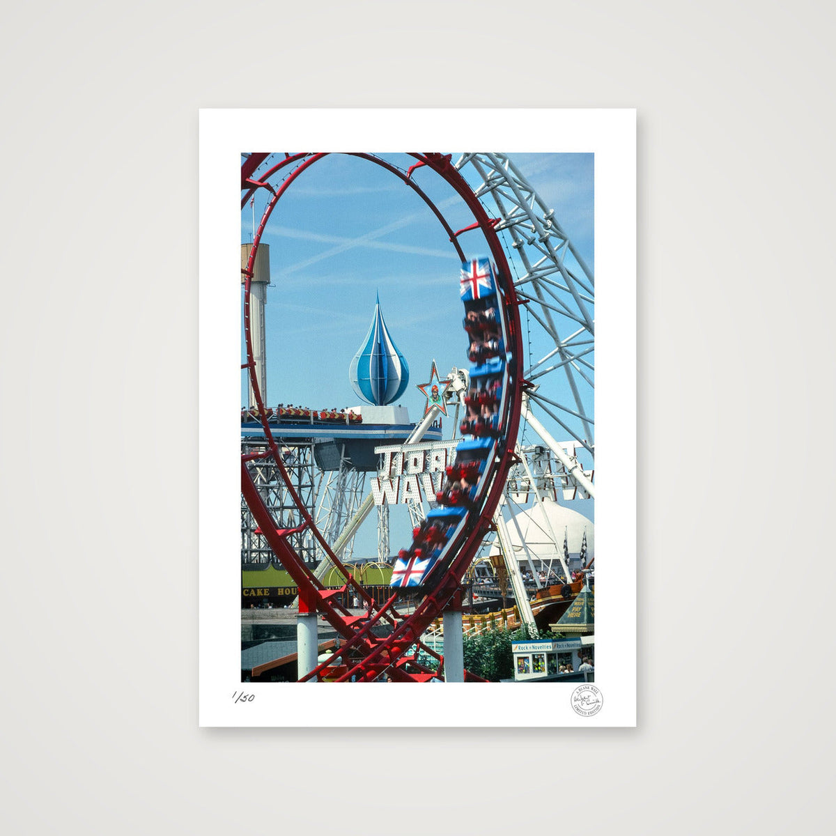 What Goes Up (1981) - England — A4 (21×30cm, 8×12") Print only