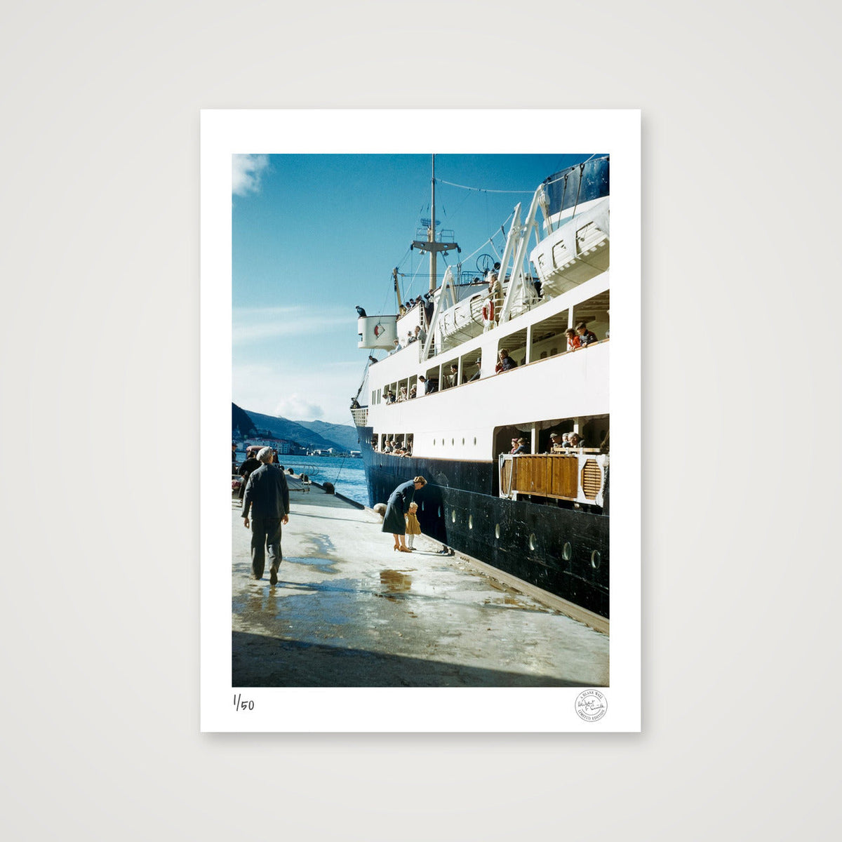 A Goodbye (1959) - Sweden — A4 (21×30cm, 8×12") Print only