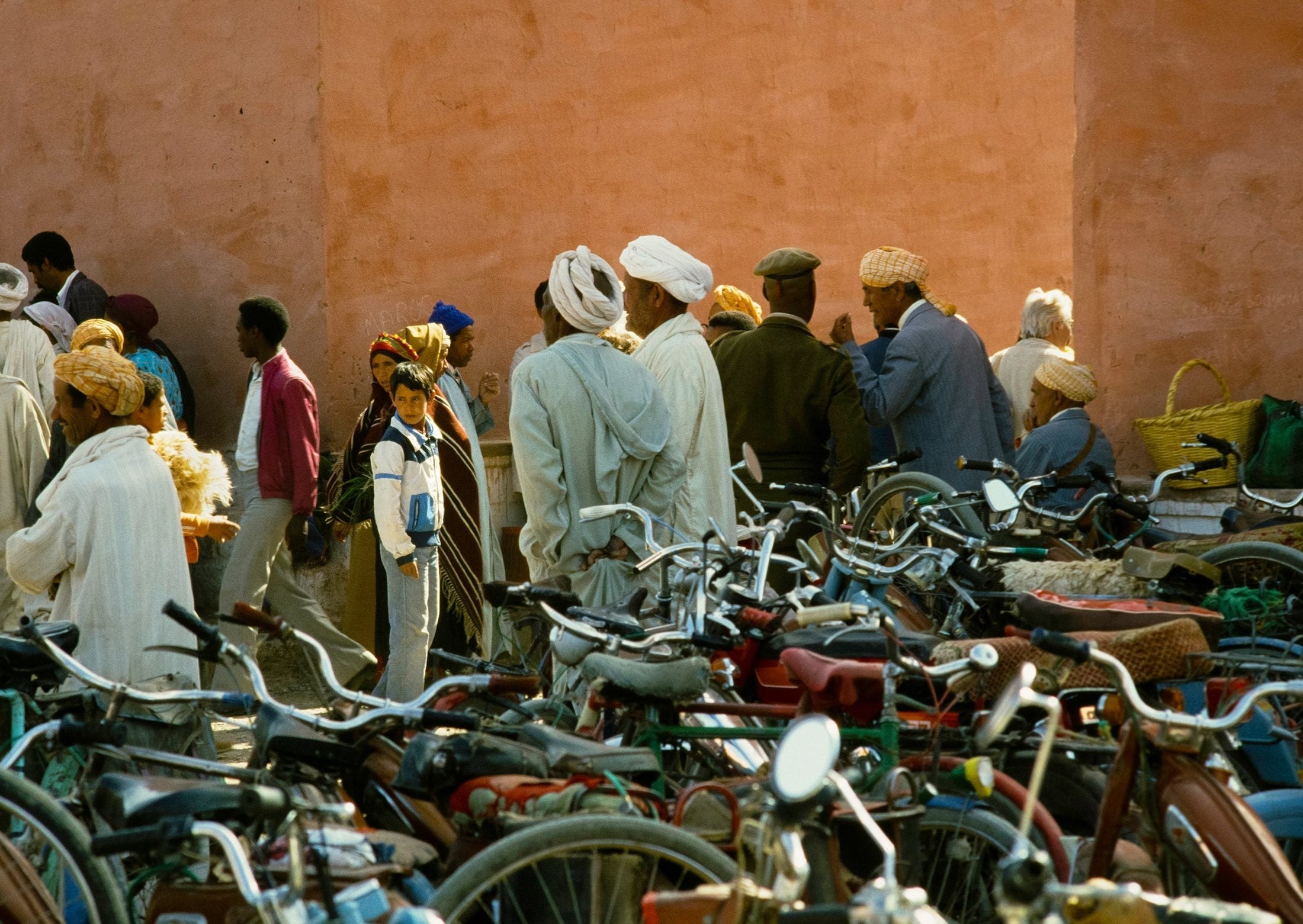 Bikes - North Africa 1978 Photograph