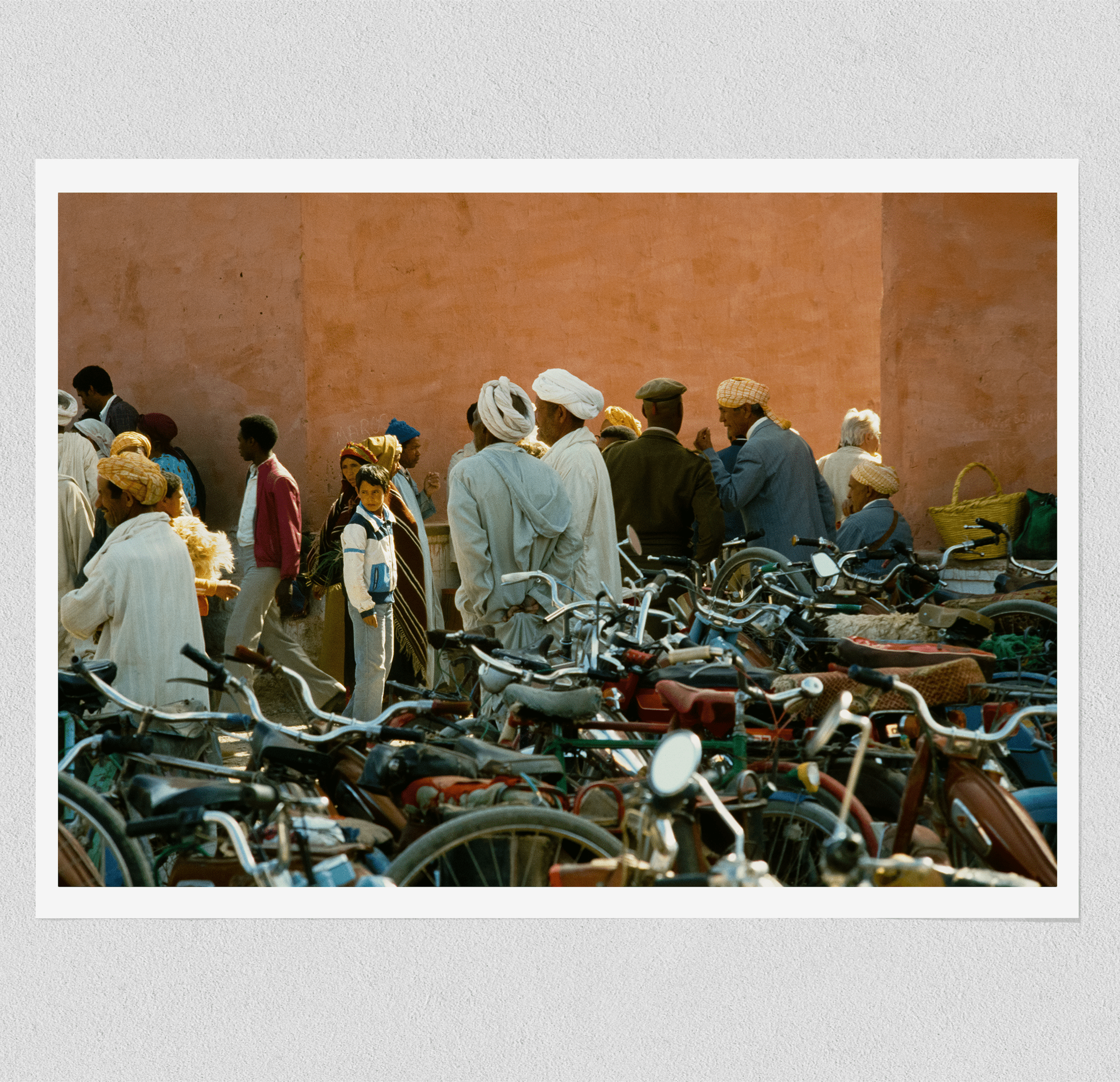 Bikes - North Africa 1978 Photograph