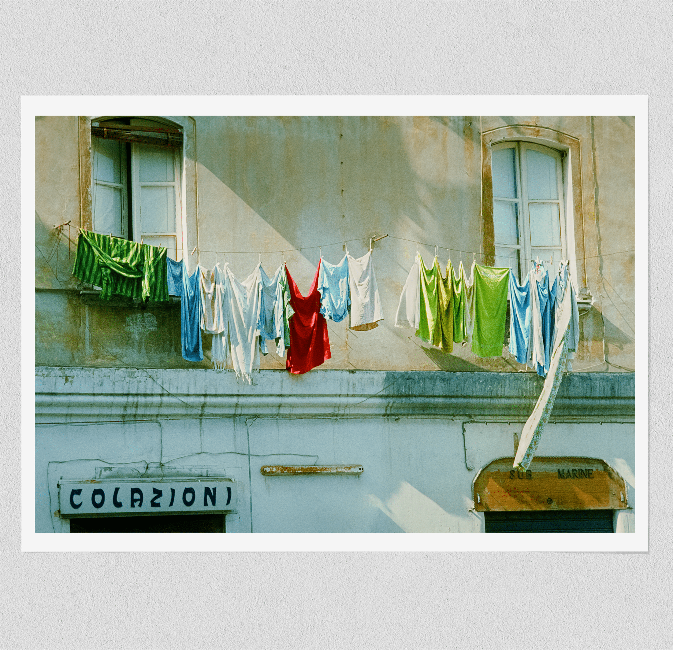 Breakfast - Italy 1978 Photograph
