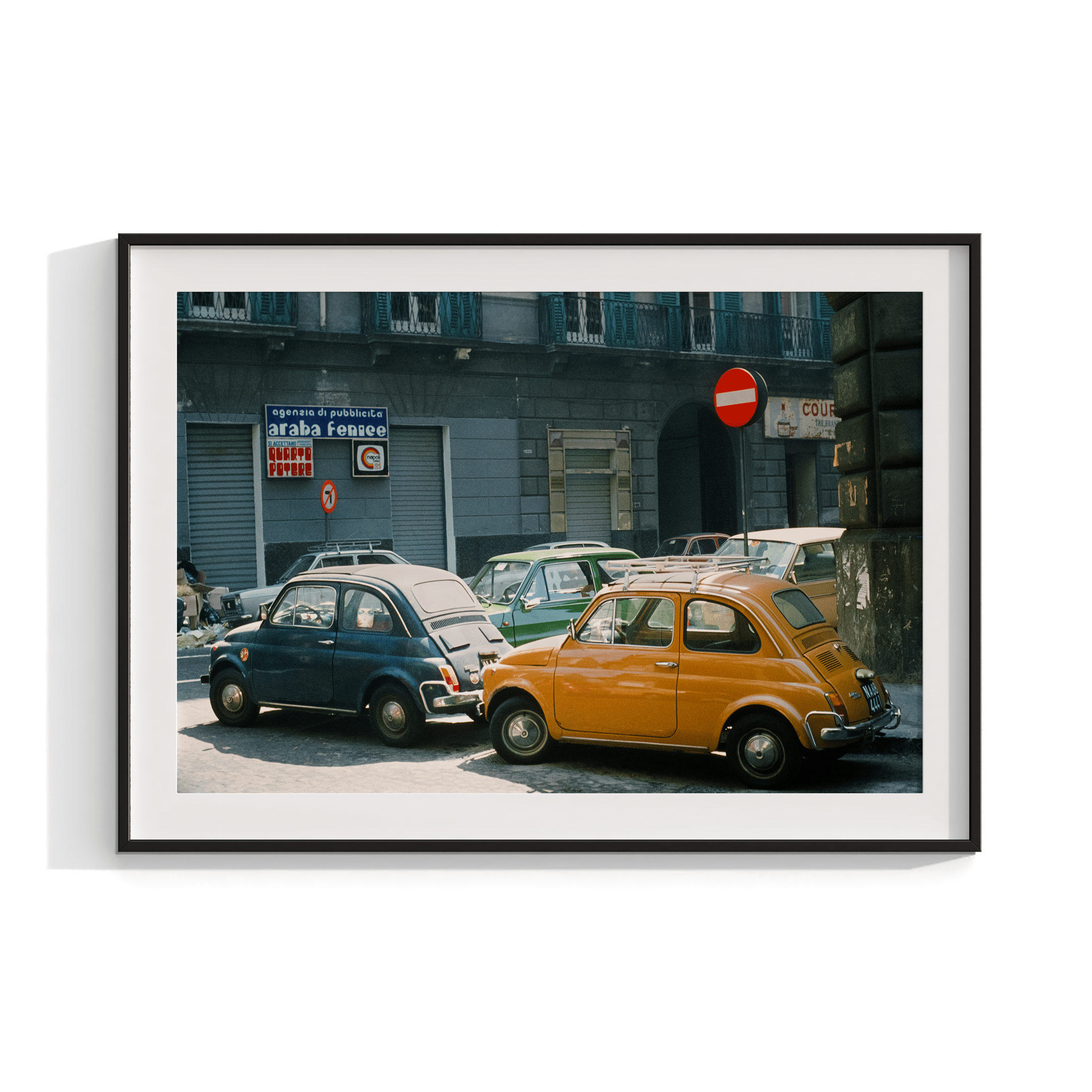Fiat 500s - Italy 1978 Photograph