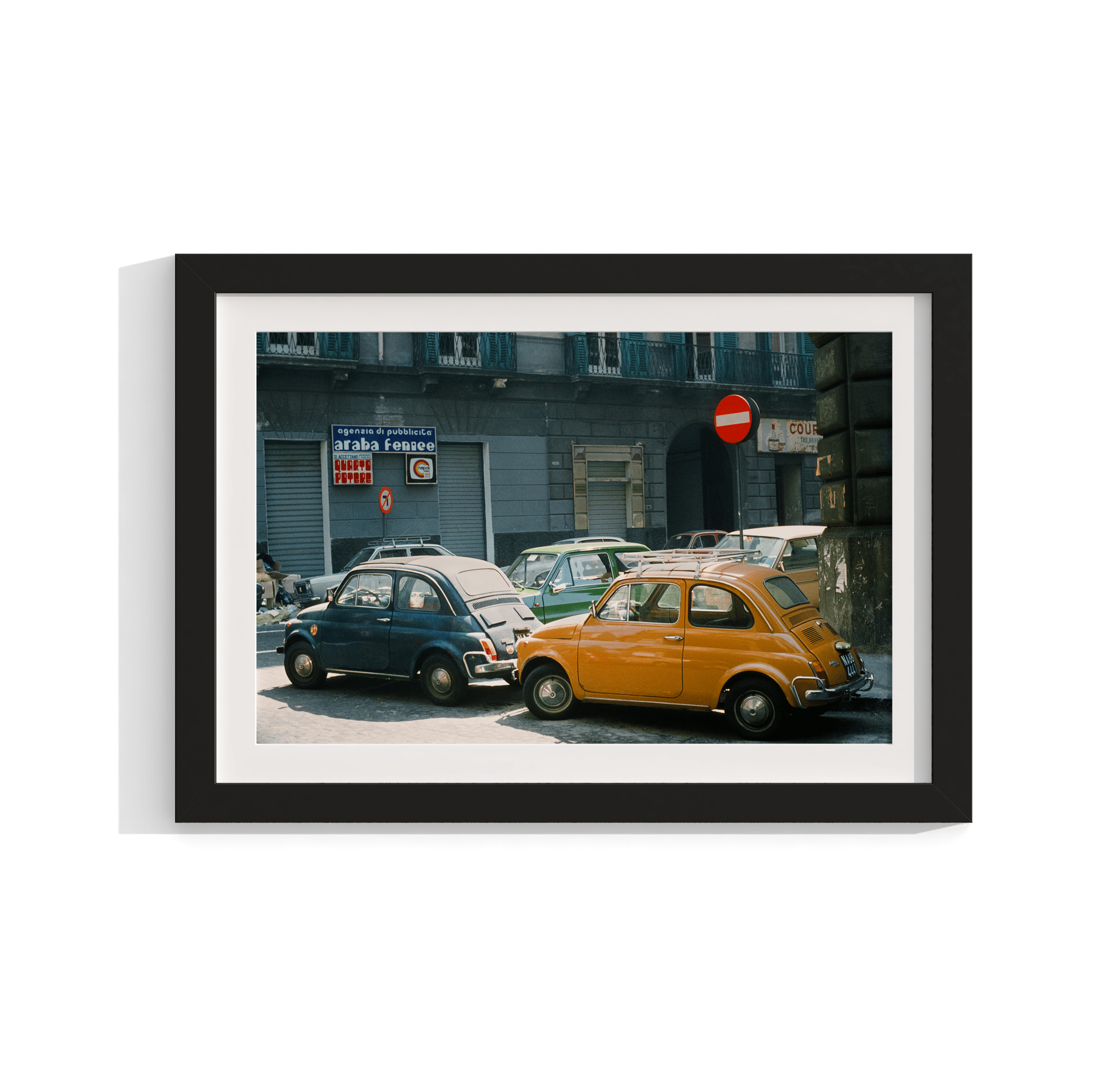 Fiat 500s - Italy 1978 Photograph