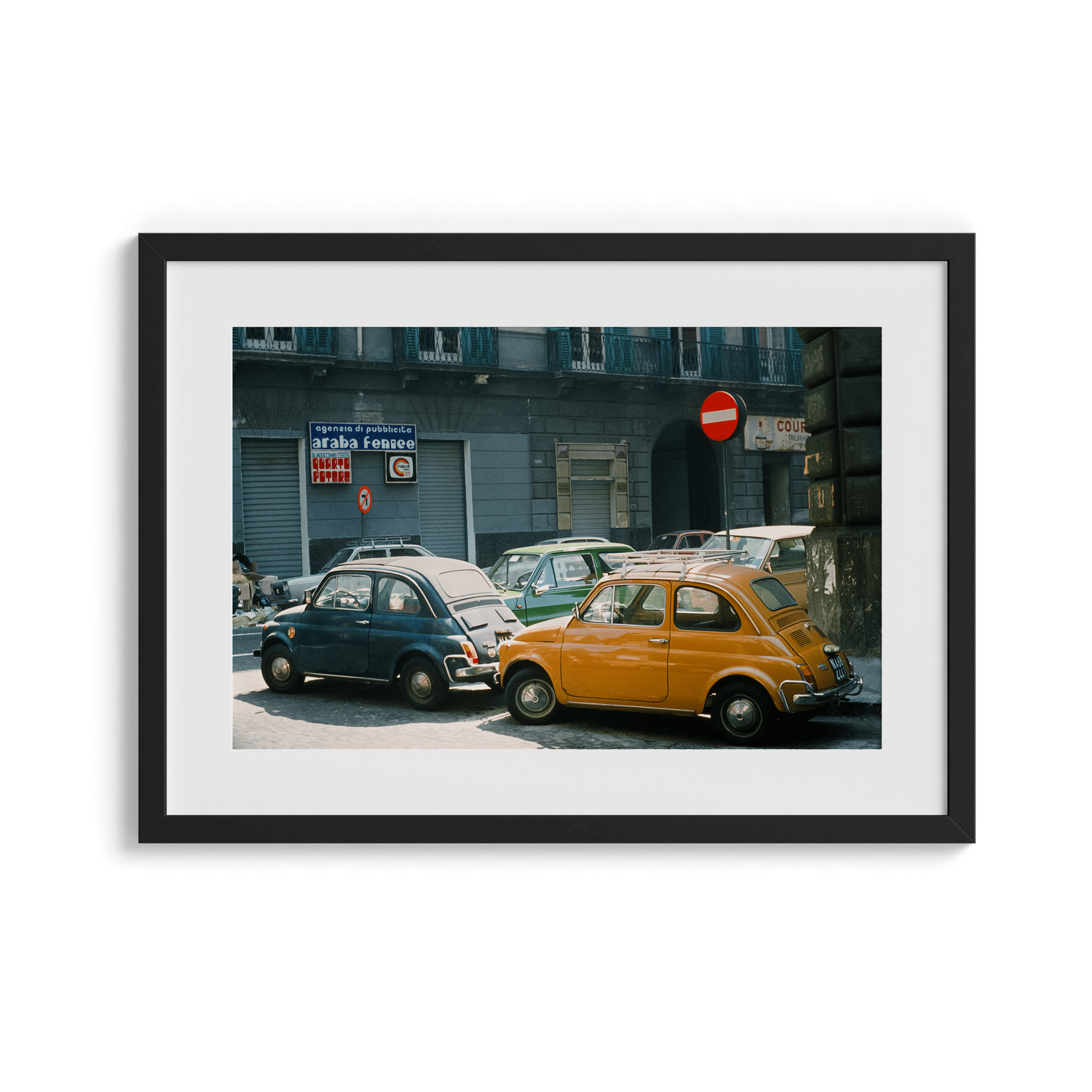 Fiat 500s - Italy 1978 Photograph