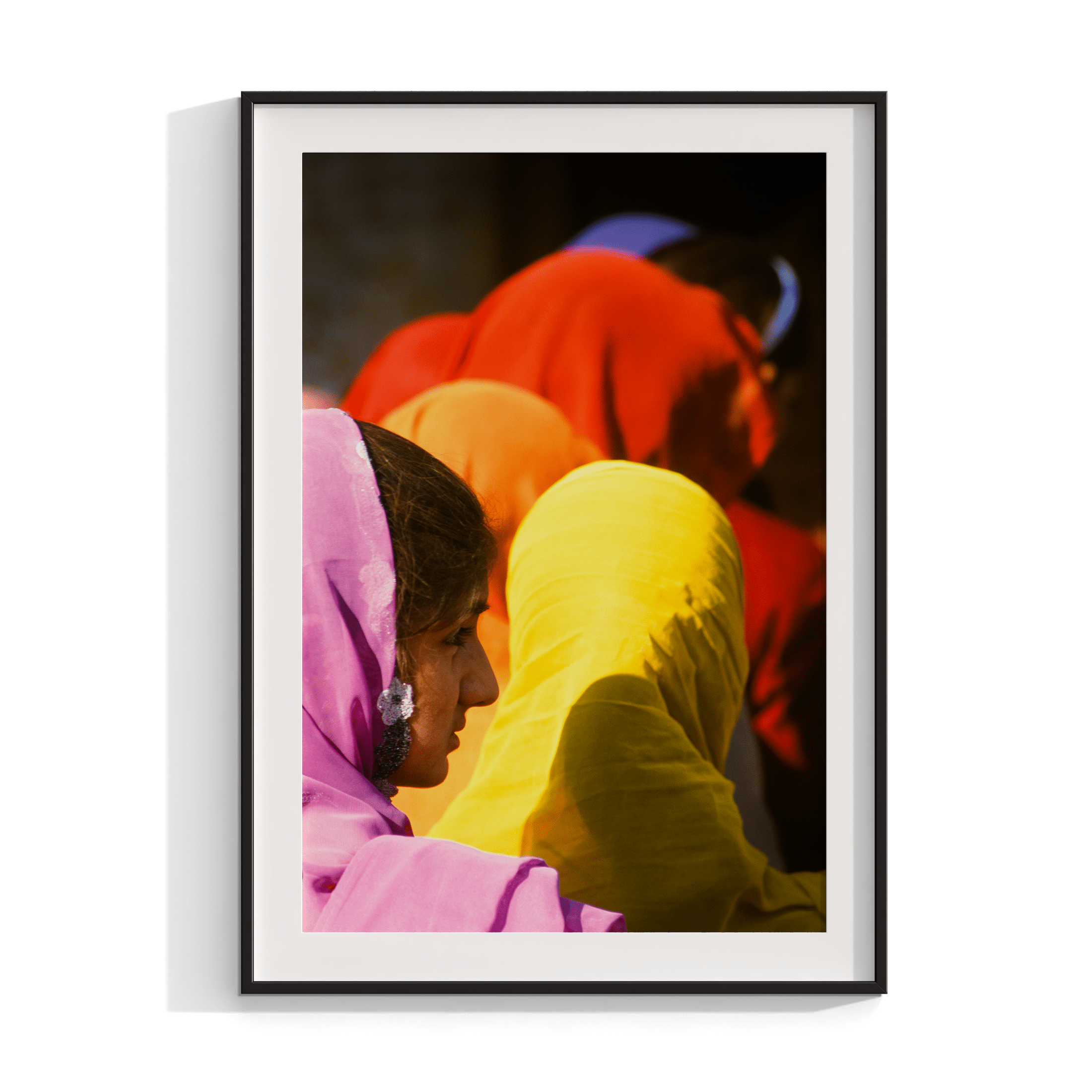 Headscarf - India 1979 Photograph