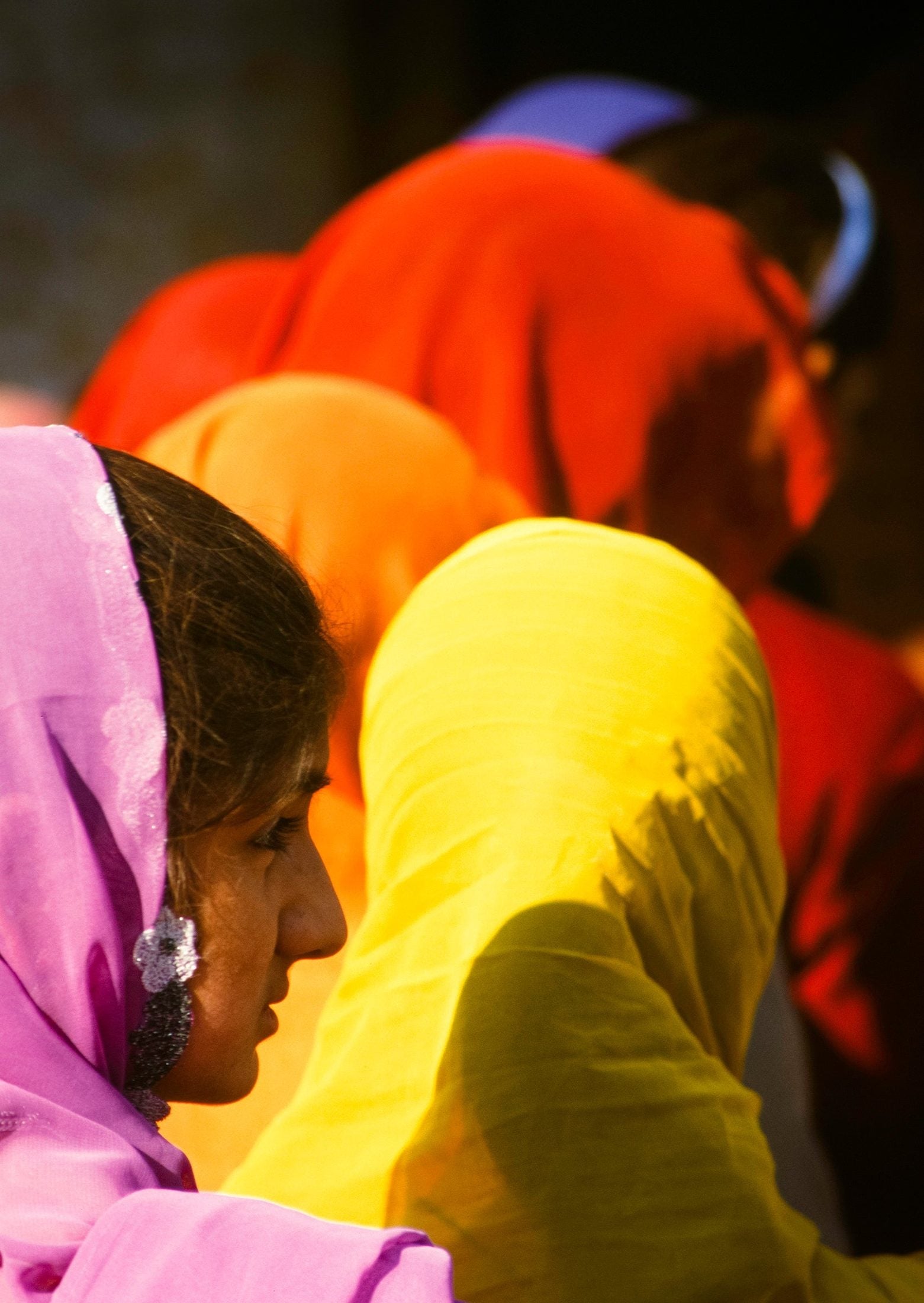 Headscarf - India 1979 Photograph