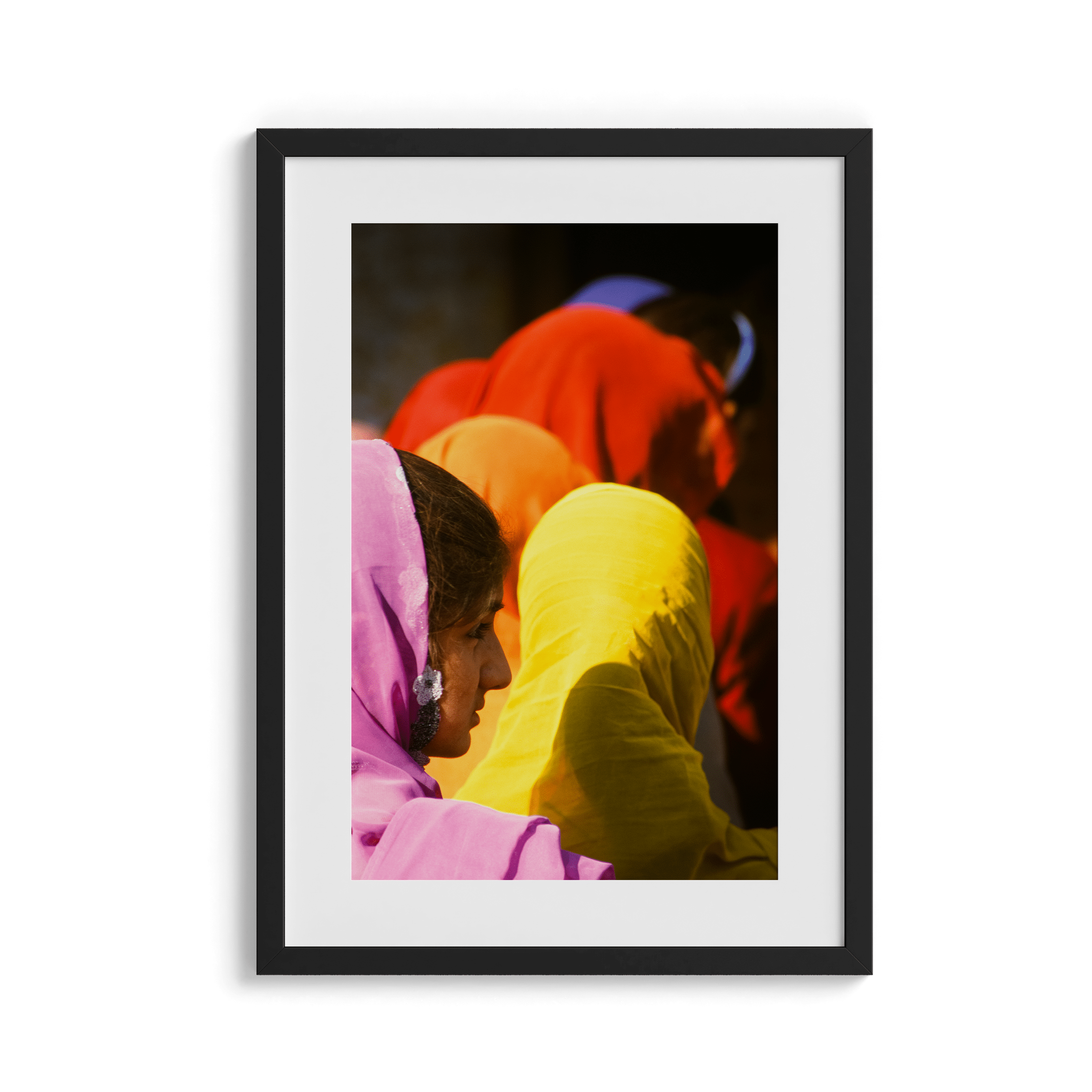 Headscarf - India 1979 Photograph