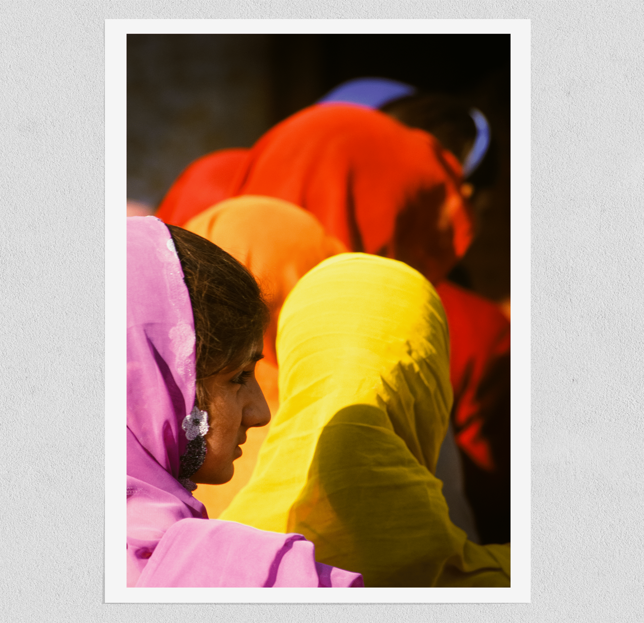 Headscarf - India 1979 Photograph