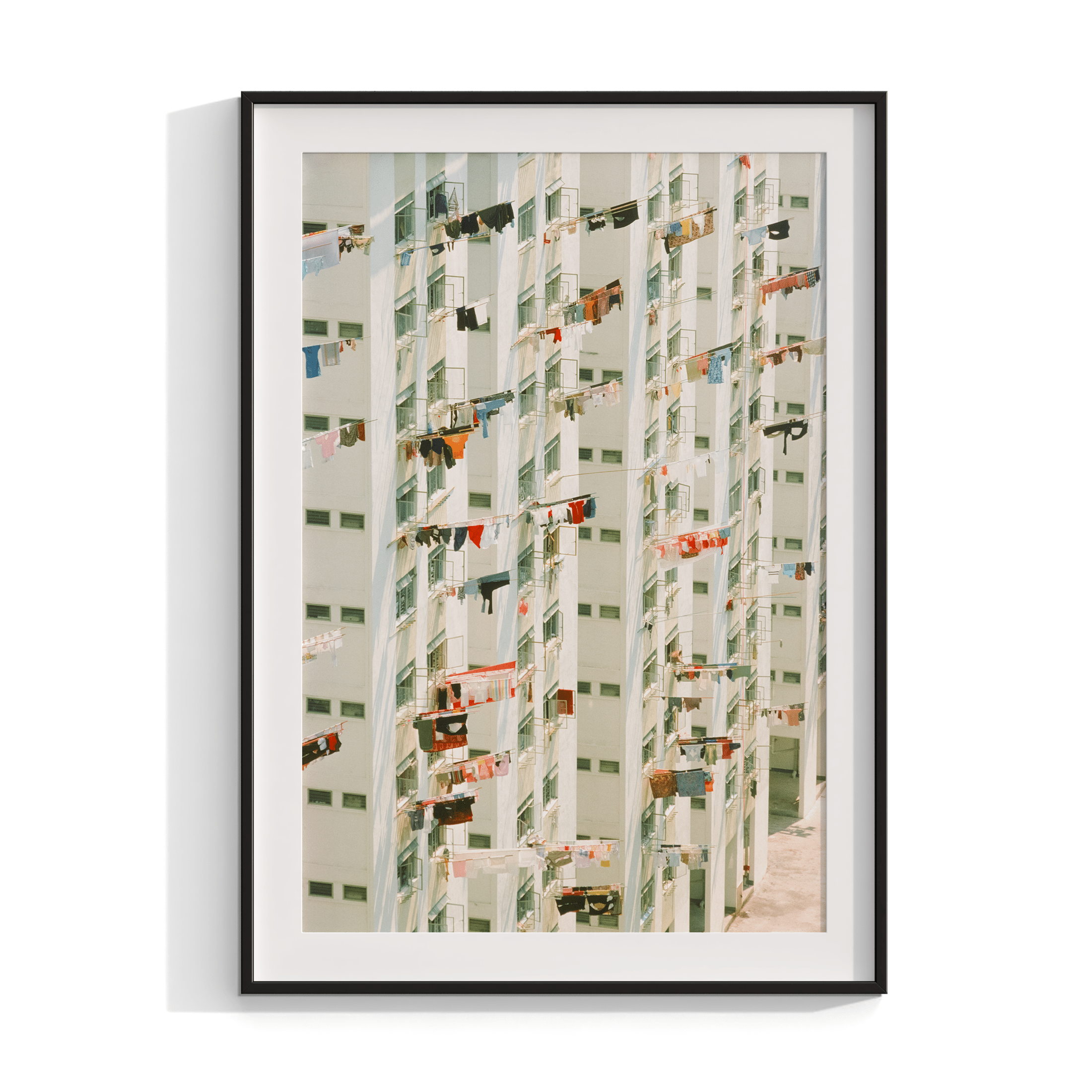 Hung Out to Dry - Singapore 1985 Photograph