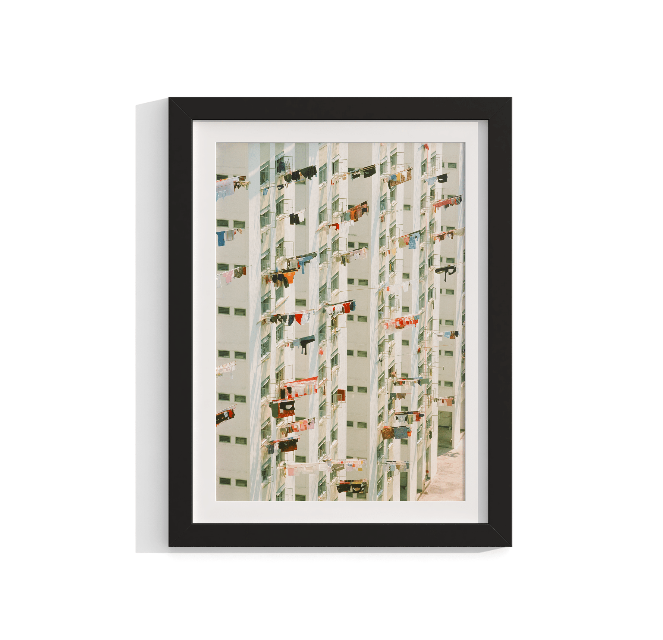 Hung Out to Dry - Singapore 1985 Photograph