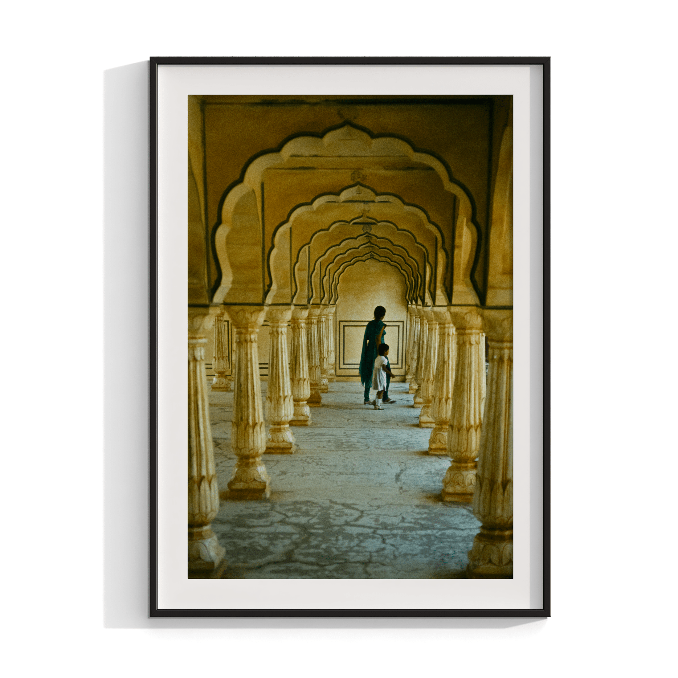Mother And Child - India 1982 Photograph