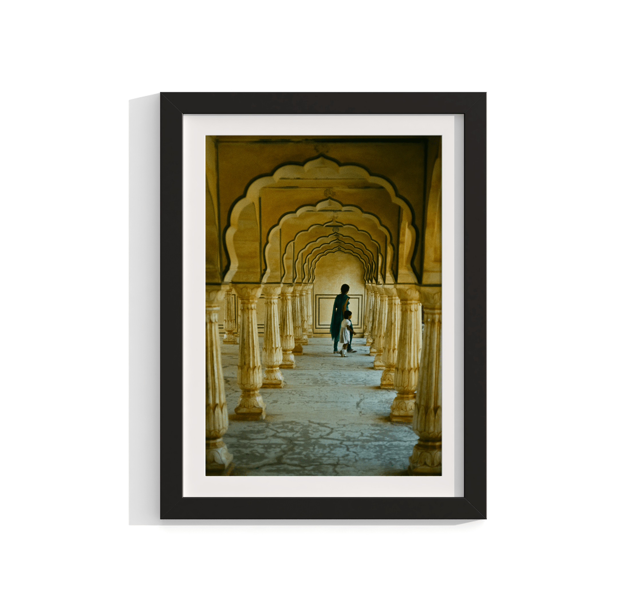 Mother And Child - India 1982 Photograph