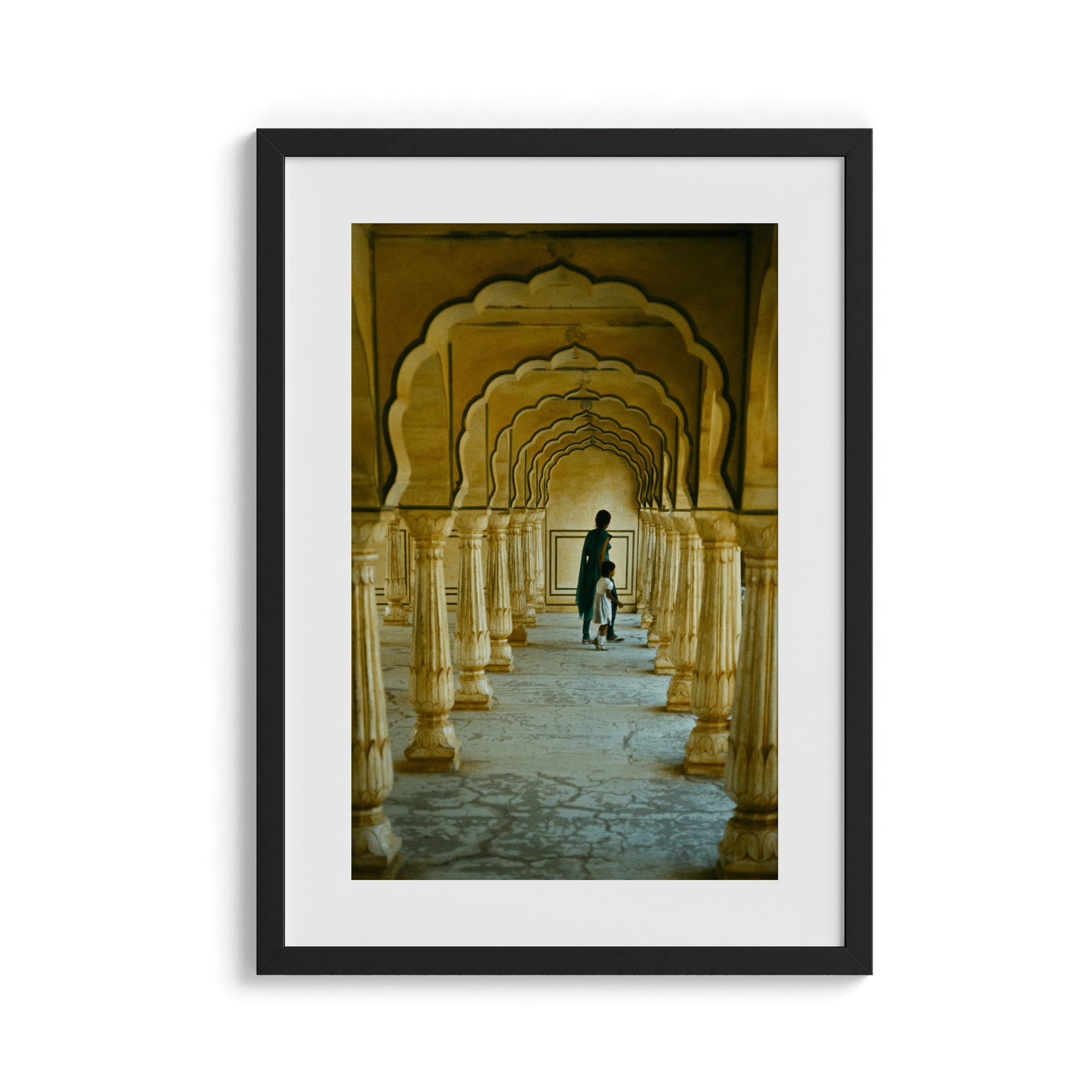 Mother And Child - India 1982 Photograph