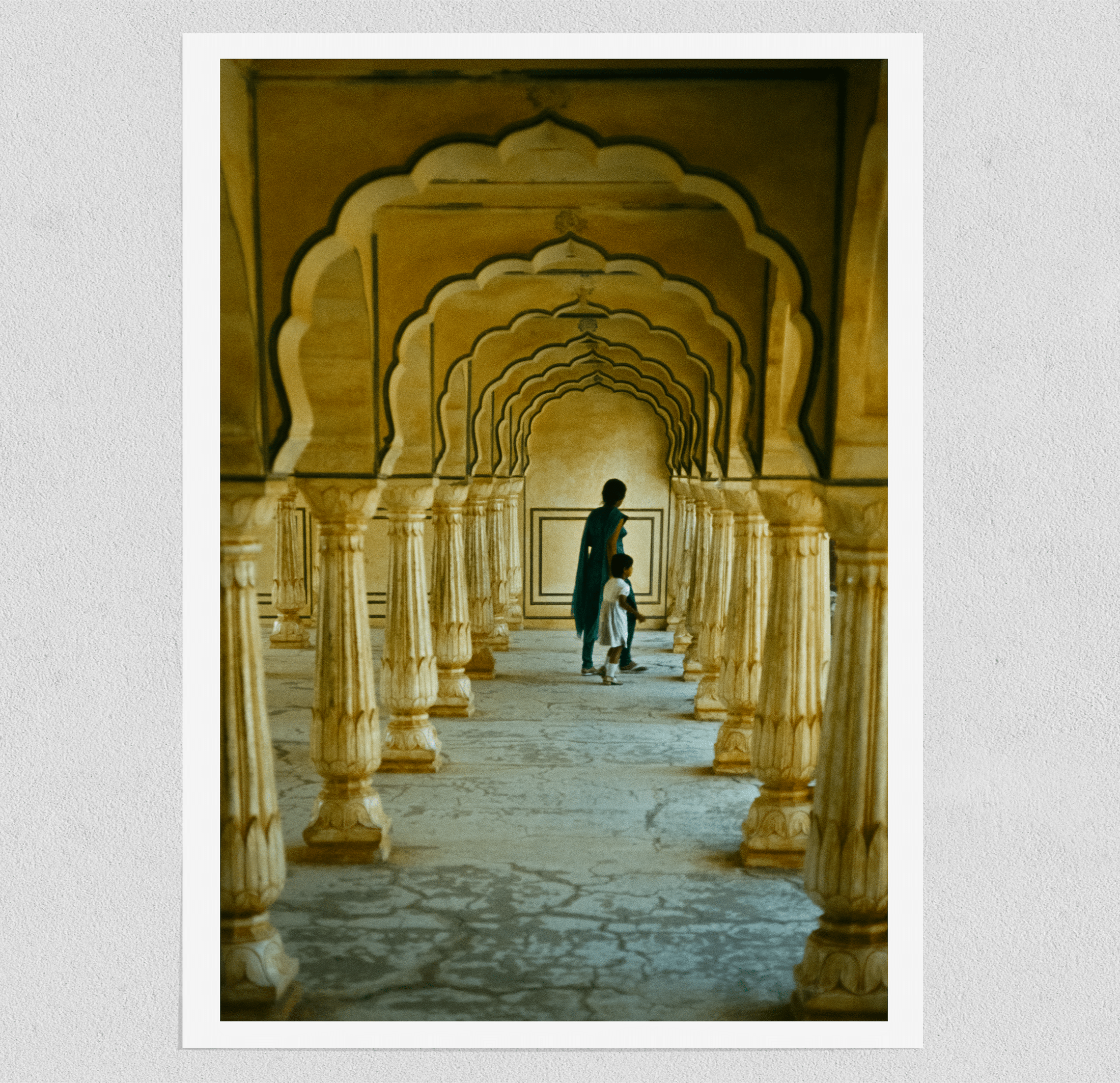 Mother And Child - India 1982 Photograph