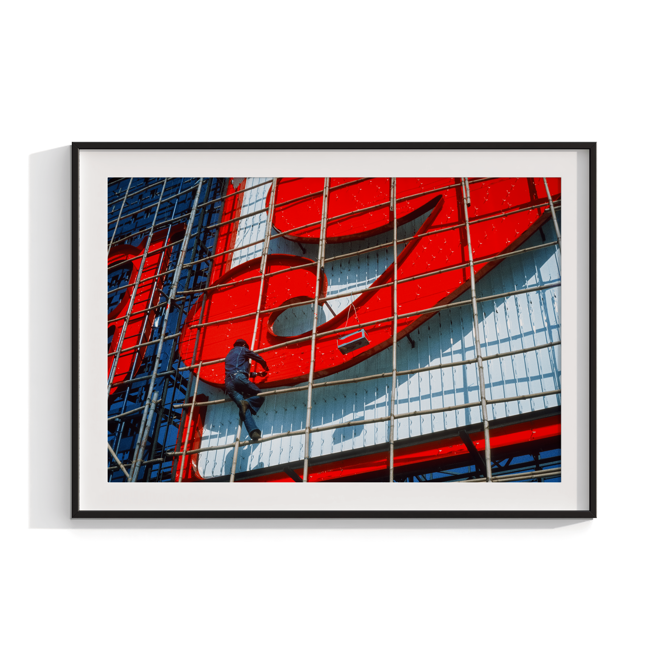 The Painter - Singapore 1985 Photograph