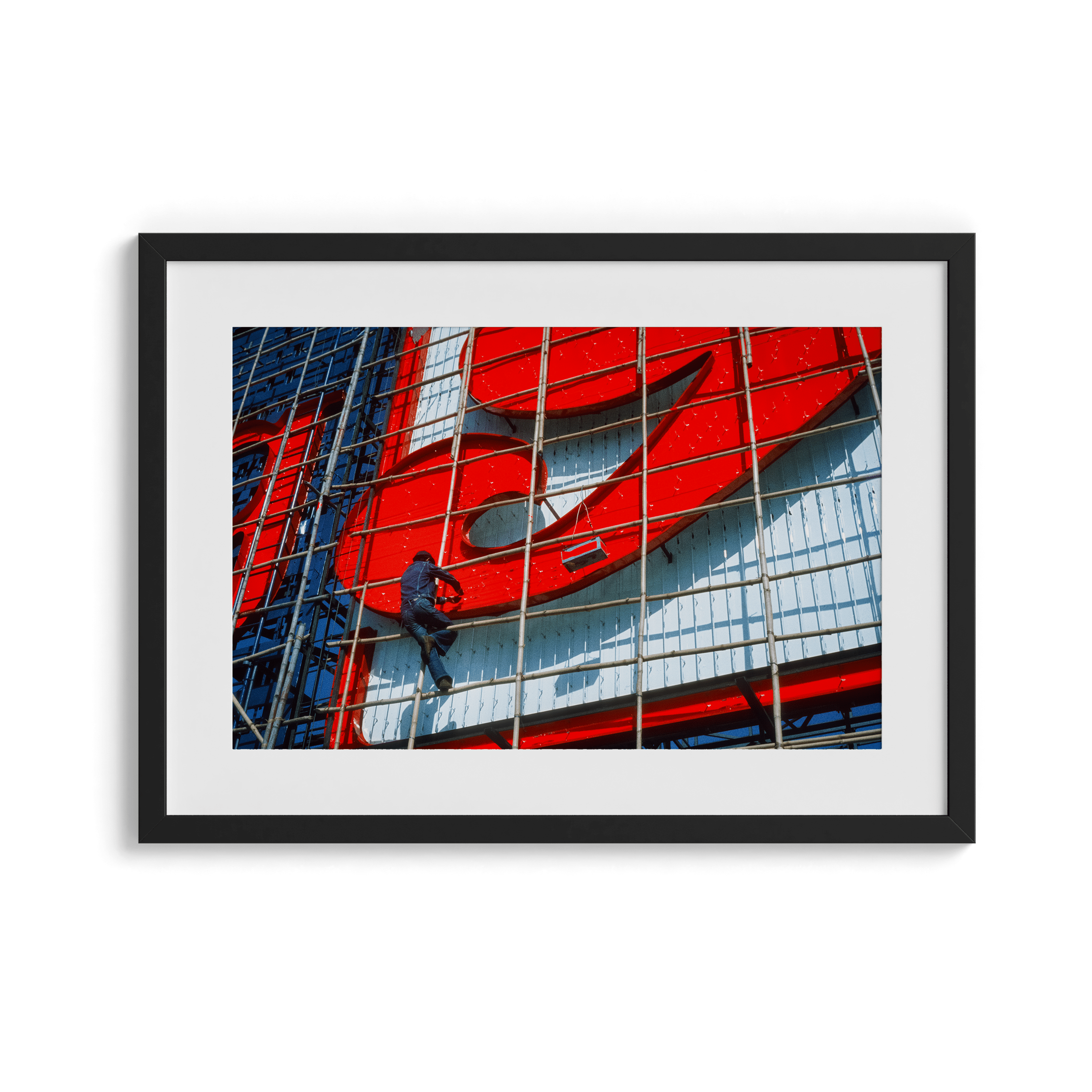 The Painter - Singapore 1985 Photograph