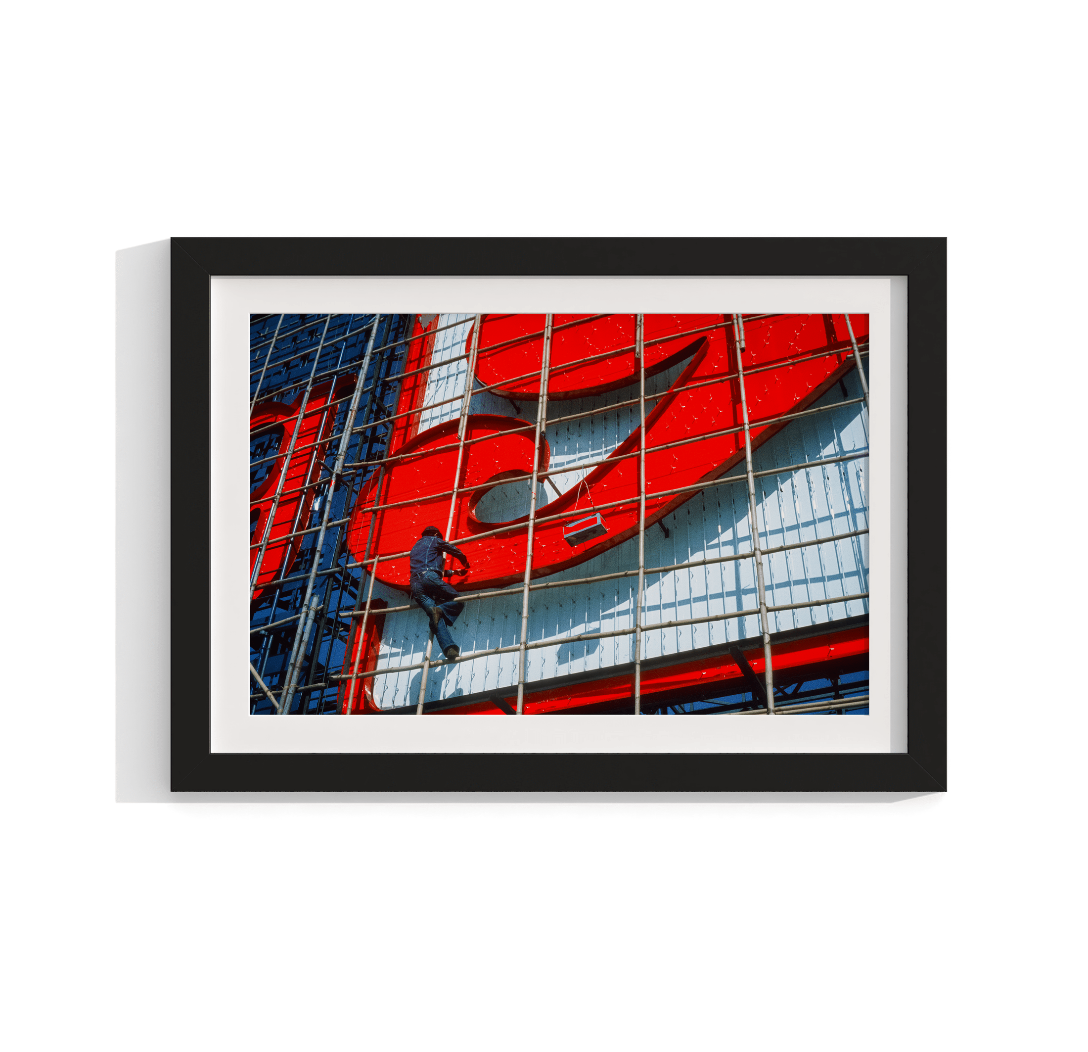 The Painter - Singapore 1985 Photograph