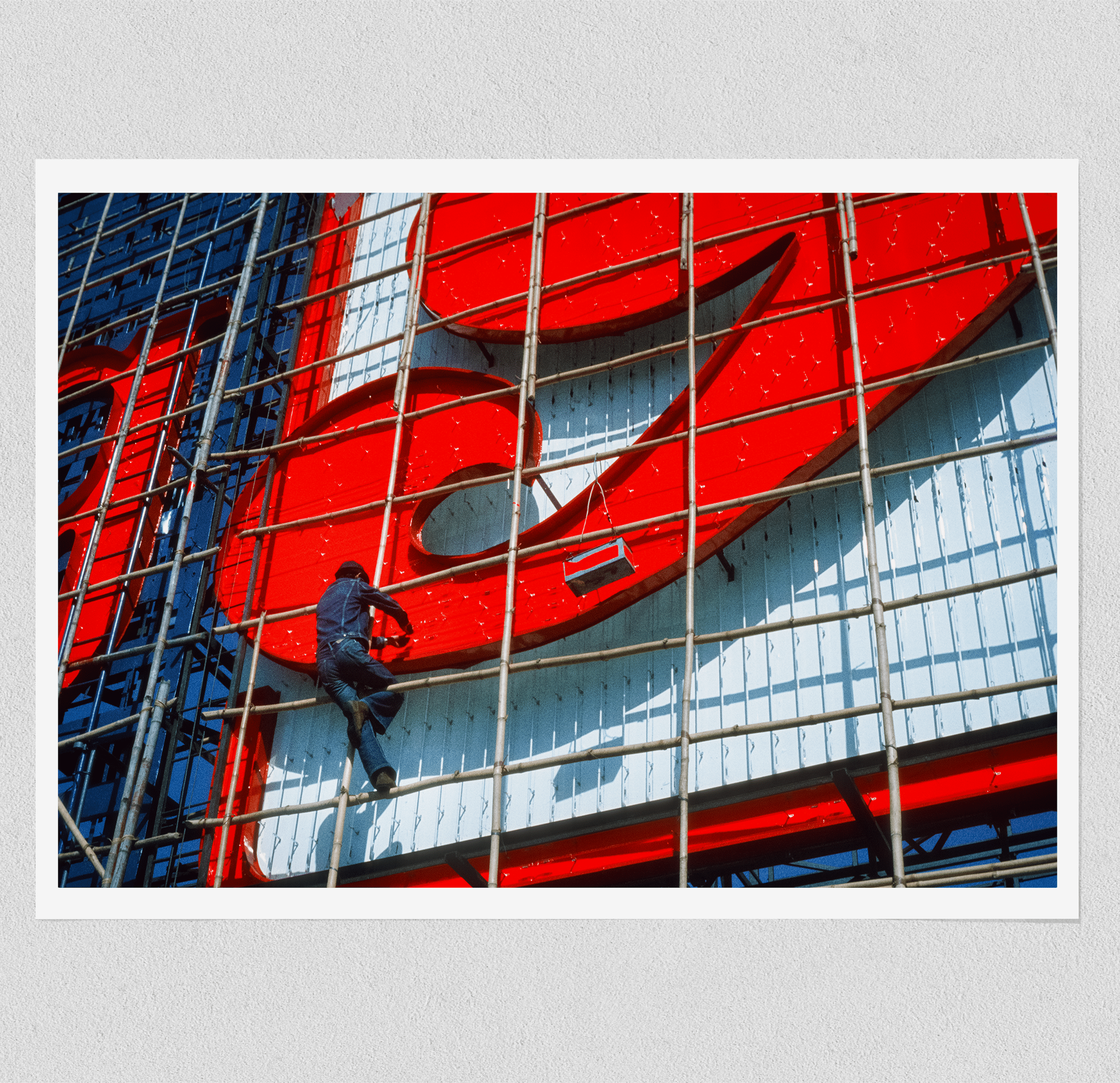 The Painter - Singapore 1985 Photograph