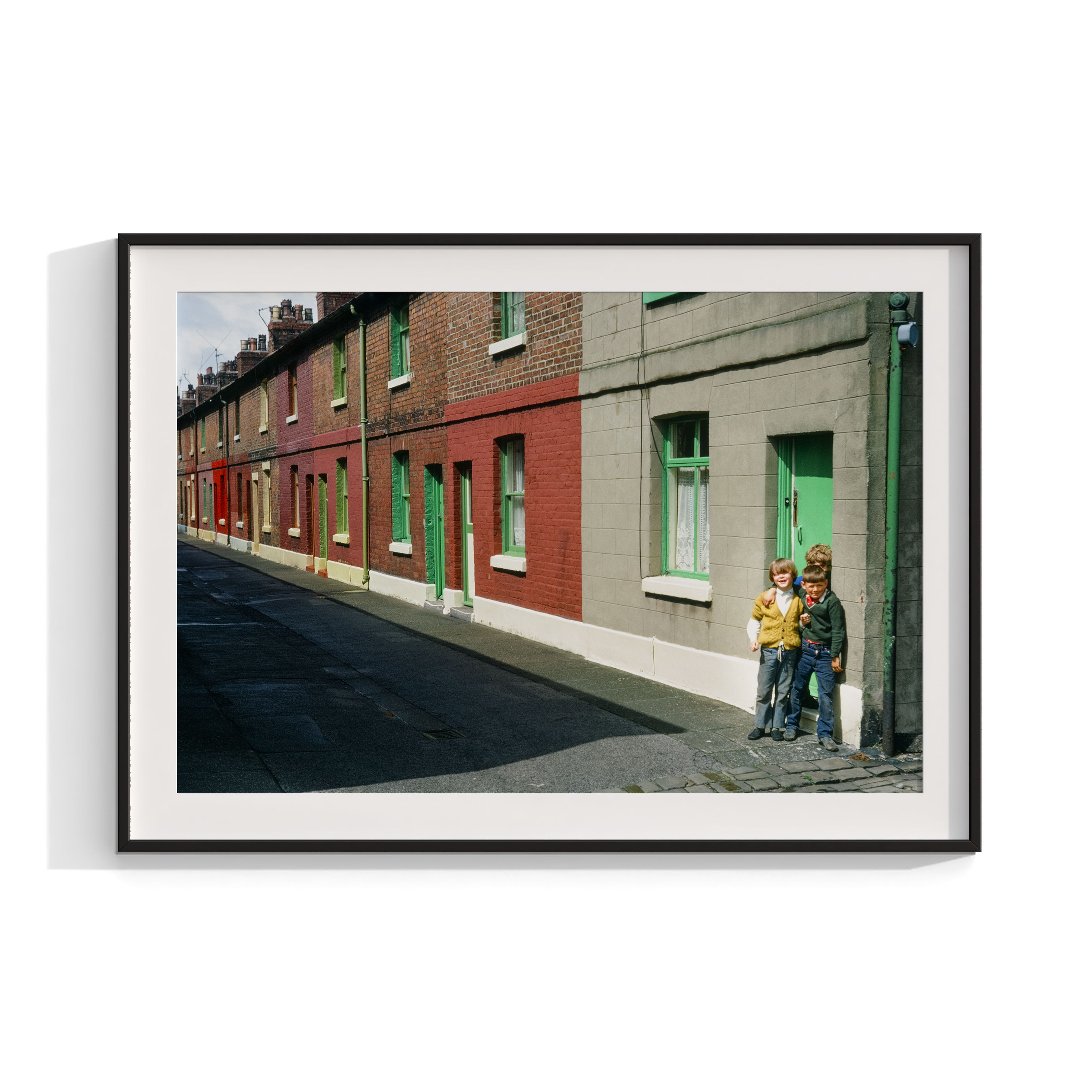 Three Boys and Their Street - England (1975)