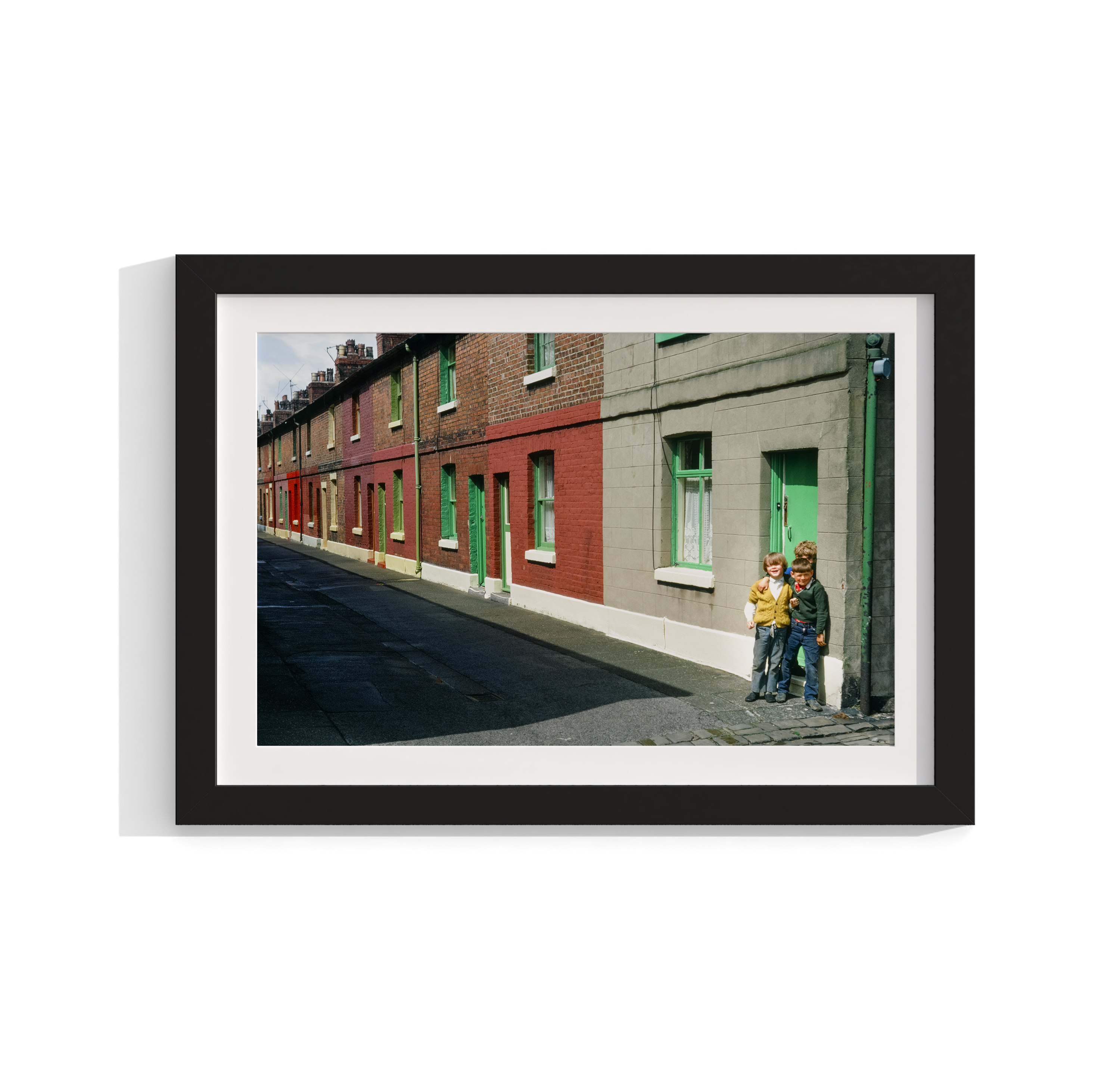 Three Boys and Their Street - England (1975)