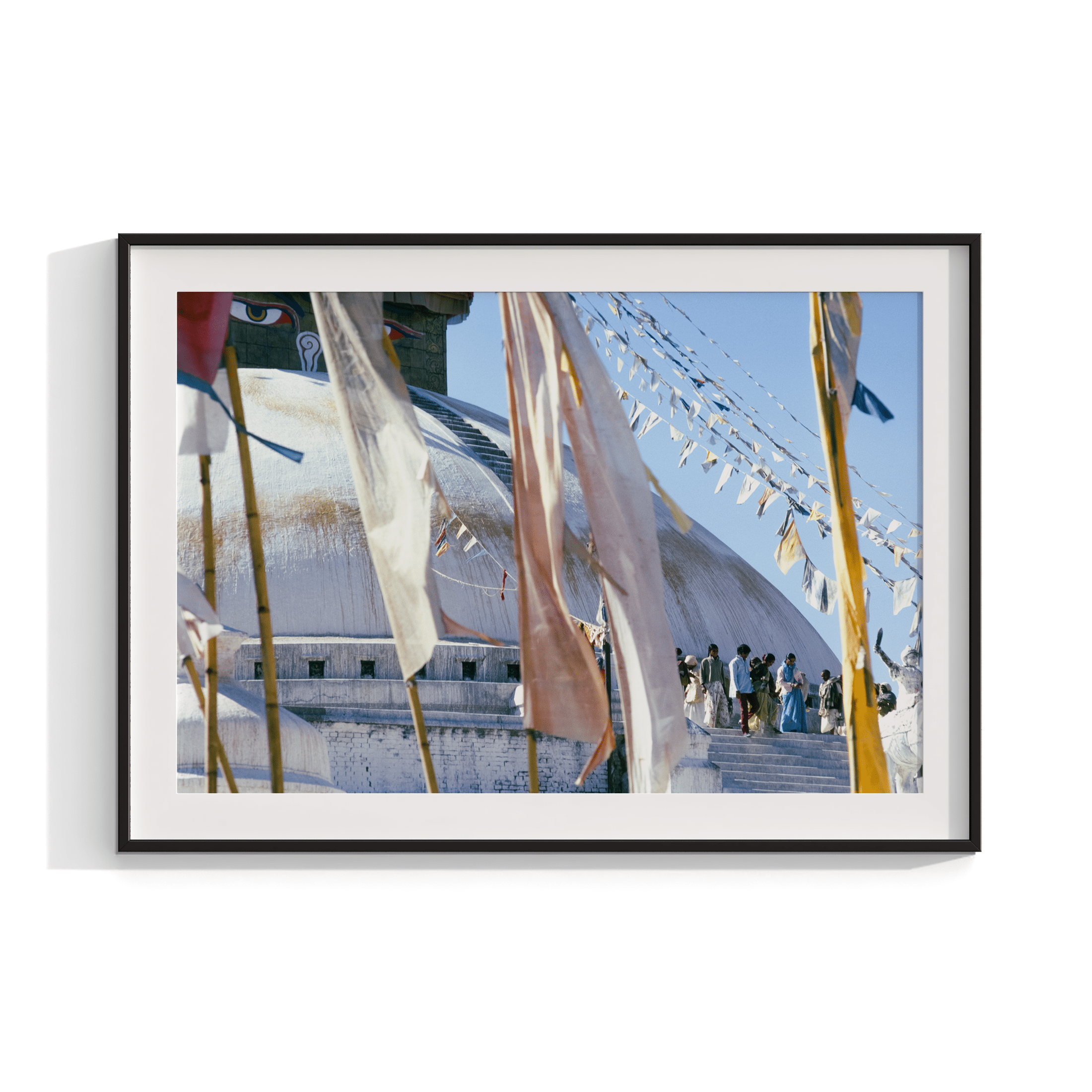 Wisdom Eyes - Nepal 1972 Photograph