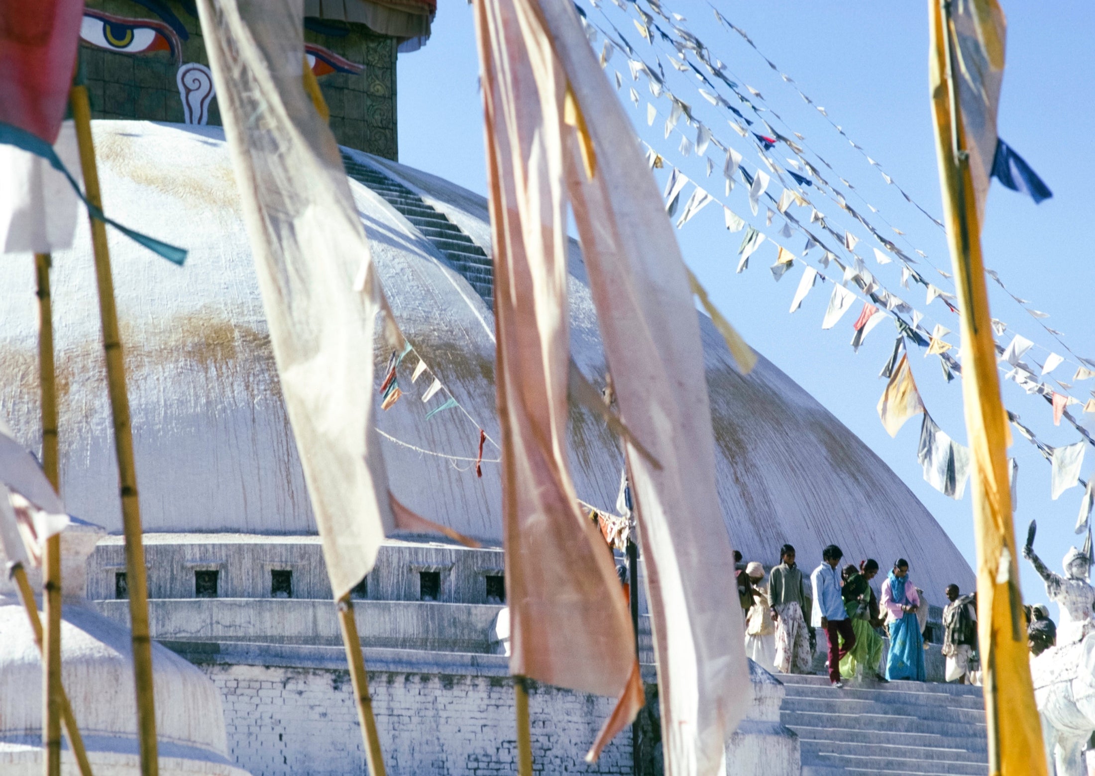 Wisdom Eyes - Nepal 1972 Photograph