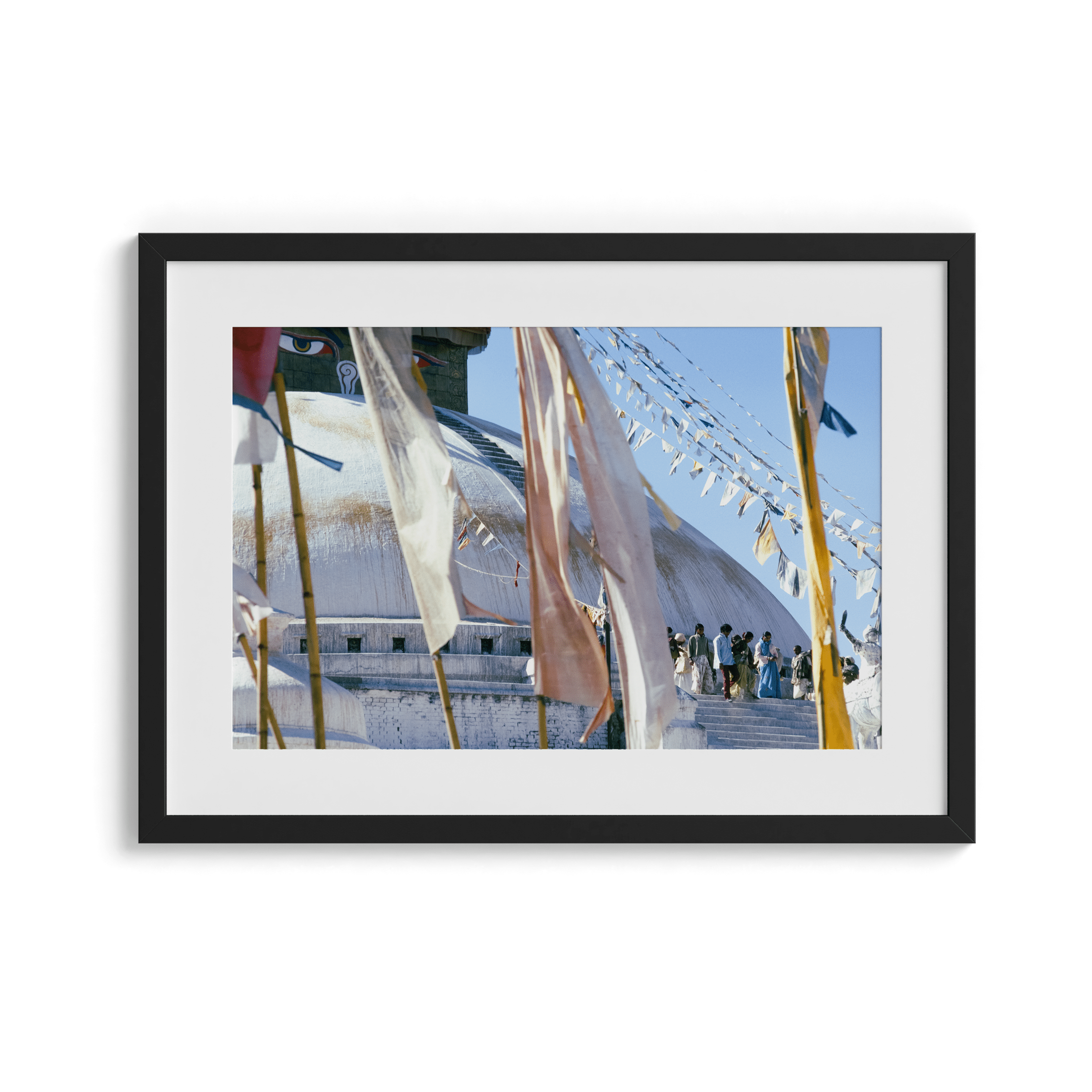 Wisdom Eyes - Nepal 1972 Photograph