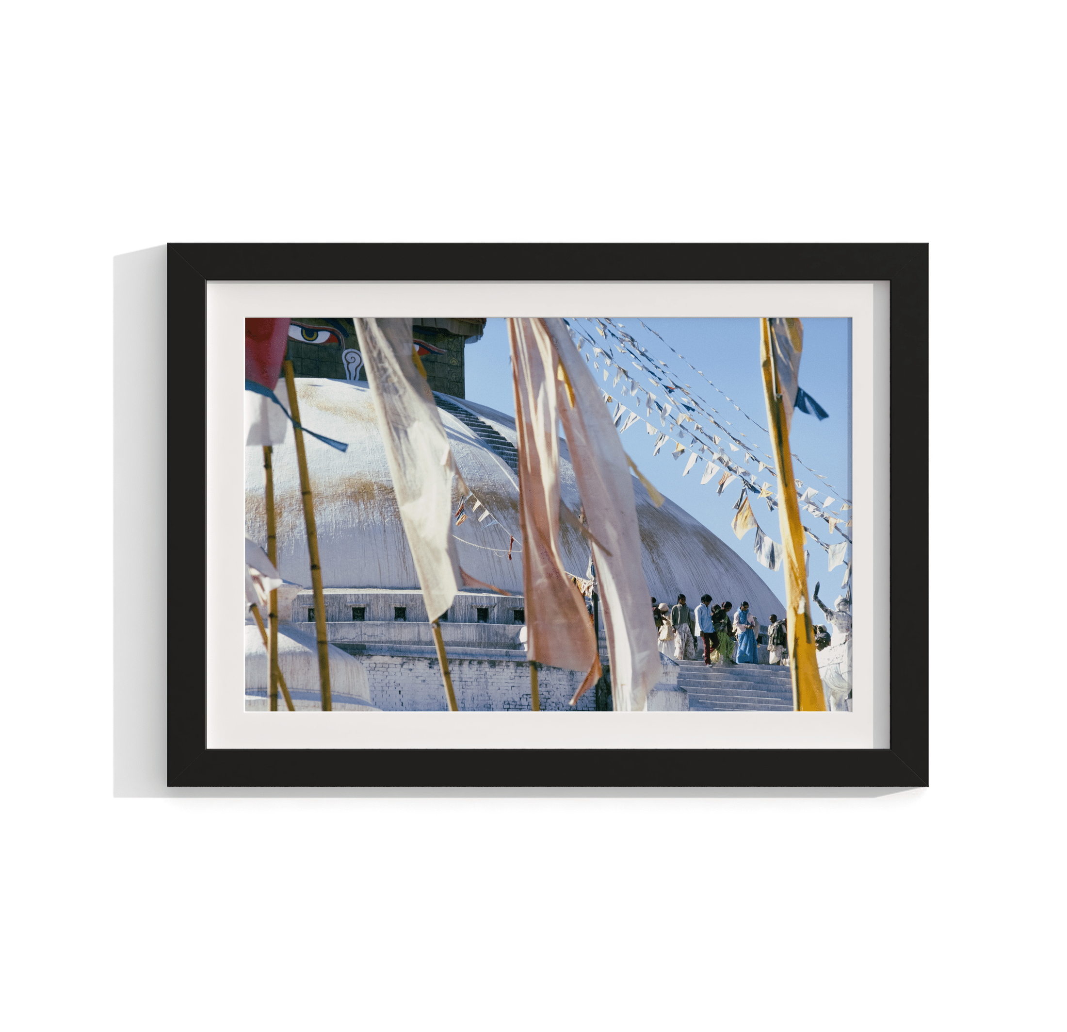 Wisdom Eyes - Nepal 1972 Photograph