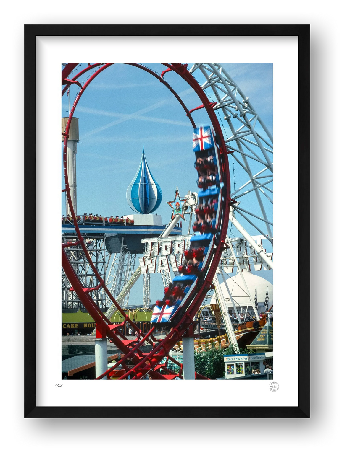 What Goes Up (1981) - England — framed