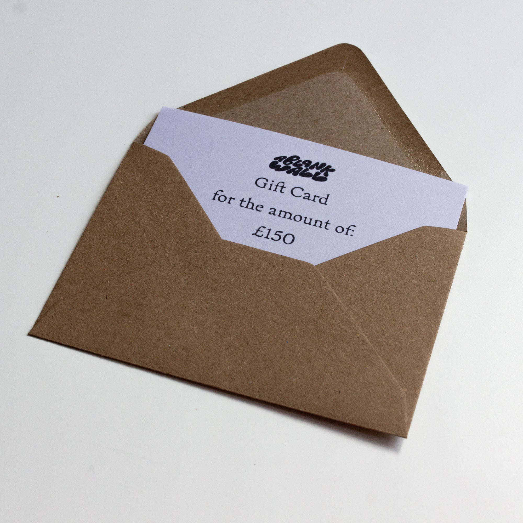 A Blank Wall Gift Cards